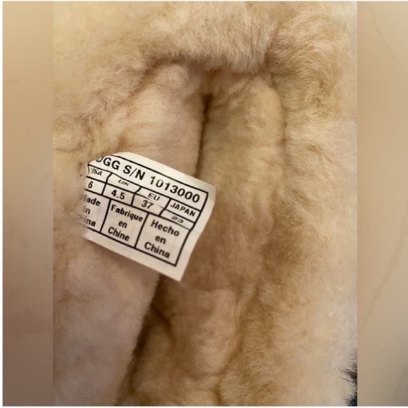 UGG Australia Women’s Boots Winter Snow Maxie Suede Fur Brown Boots size 6 - Picture 10 of 11